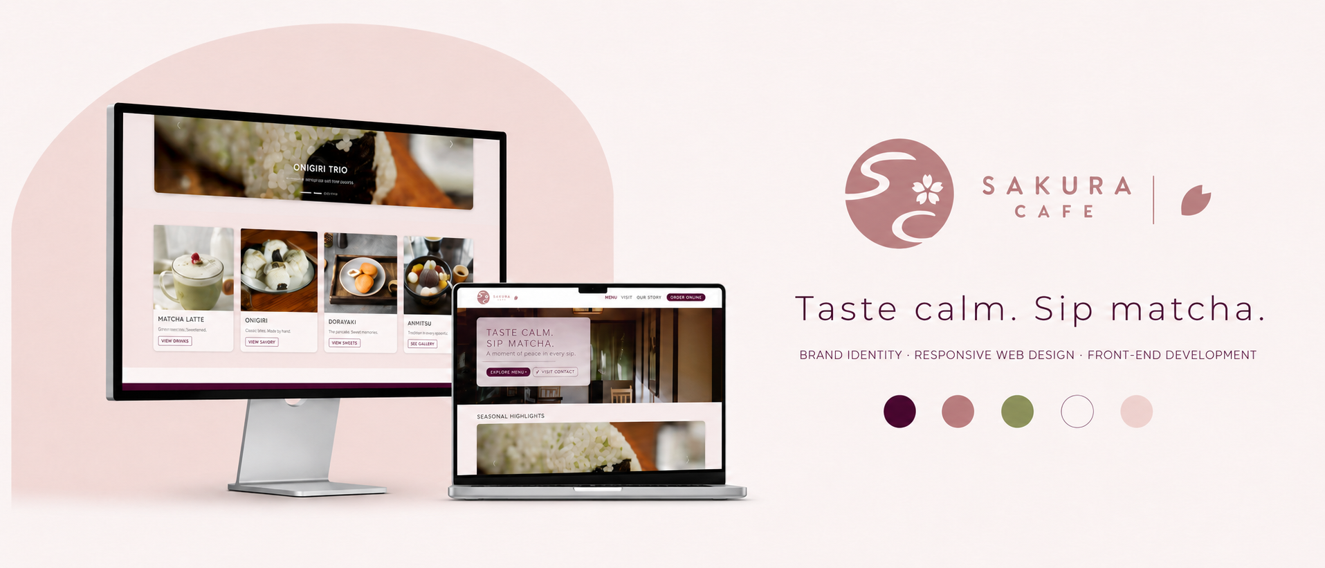 Sakura Café website